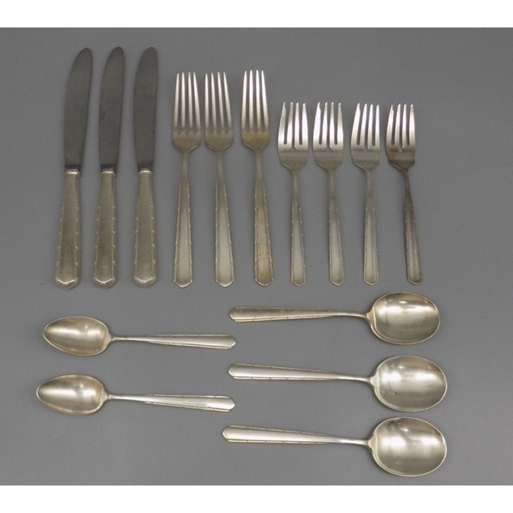 15 PCS Gorham Remembrance Silverplate Pattern Silverware Flatware